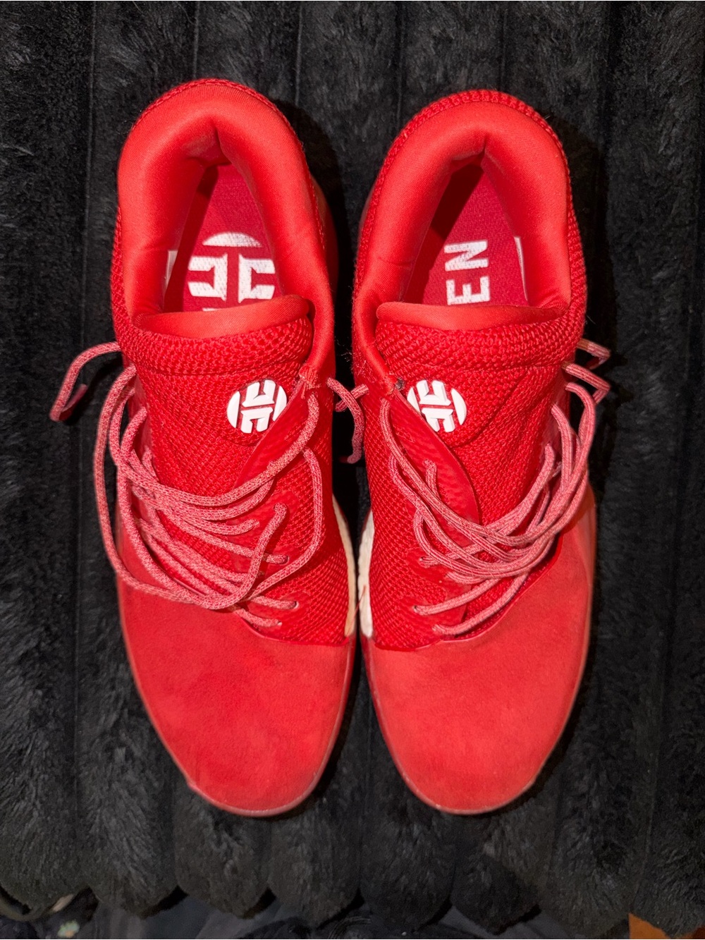 Men's Adidas Harden Vol 1 Scarlet Performance Basketball Sneakers